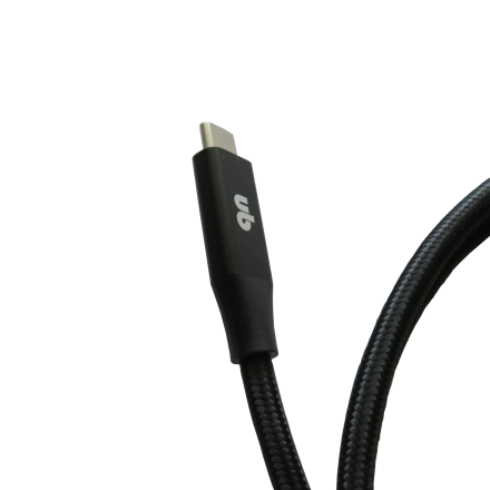 USB 4.0 40 Gbps 240W Power delivery braided cable