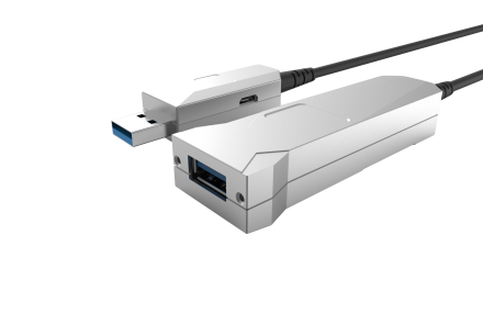 USB 3.0 Hybrid AOC Type-A to Female Type-A